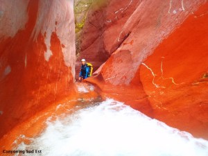 Le canyon du Raton Canyoning Raton proche Verdon, Castellane Nice.