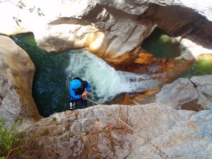 Canyoning proche de Castellane
