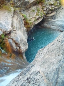 Canyon de Chaudan dans le Haut Var